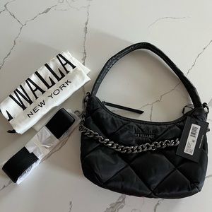NWT MZ Wallace Quilted Bowery Handbag Black